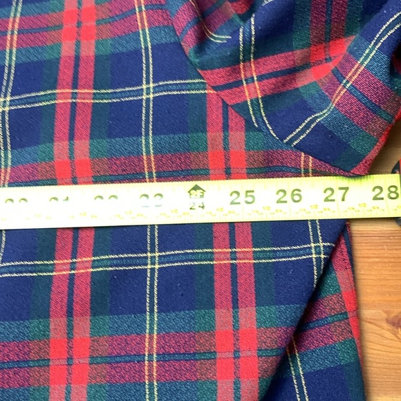 Tanjay Vintage Plaid Blazer,Pockets - Picture 6 of 8